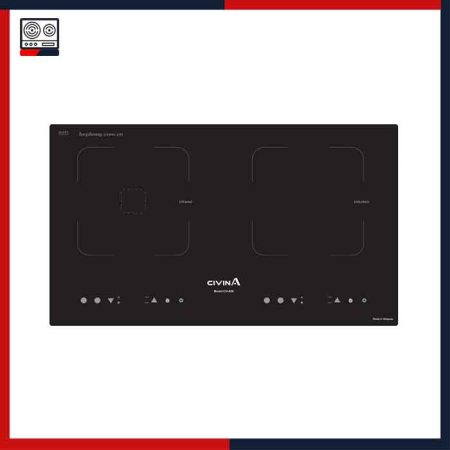 Bếp đôi điện từ hồng ngoại Civin CV-656