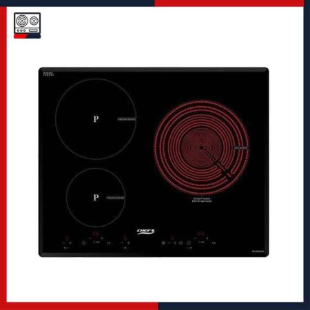 Bếp 1 hồng ngoại 2 điện từ Chef's EH-MIX545