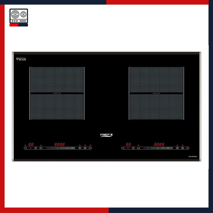 Bếp điện từ đôi Chef's EH-DIH322