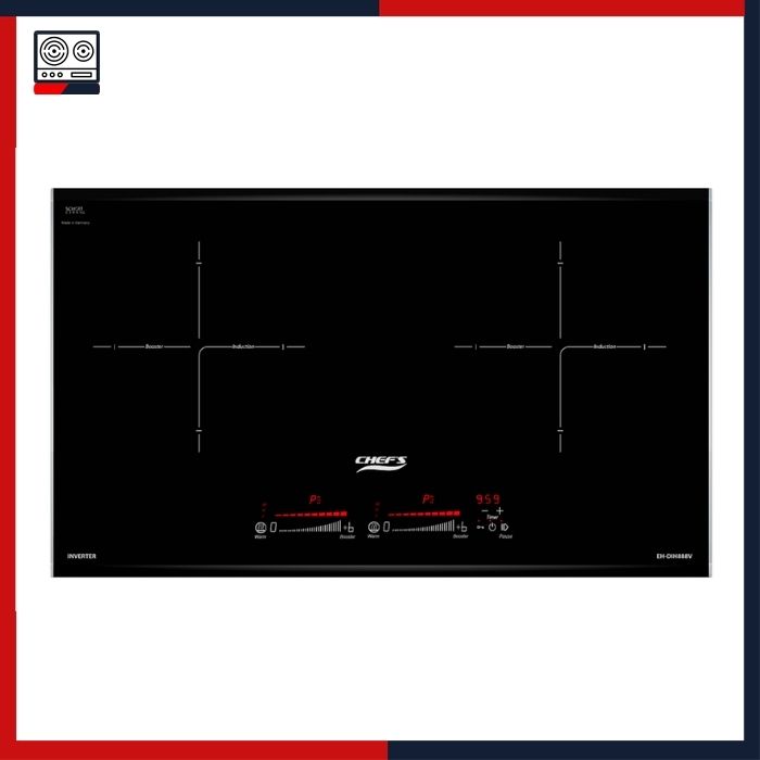 Bếp điện từ đôi Chef's EH-DIH888V