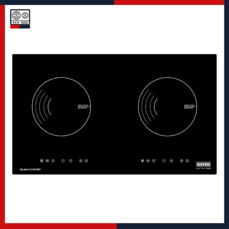 Bếp từ đôi Giovani G-2168 MLI bep nhap khau gia tot, Giovani bếp từ, bếp từ Giovani 2 vùng nấu