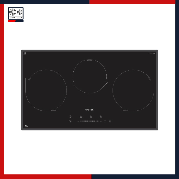 Bếp từ 3 vùng nấu Faster FS 713I Plus
