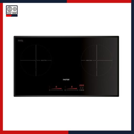 Bếp từ Faster 741G có phím điều khiển cảm ứng nhanh nhạy và điều chỉnh dễ dàng