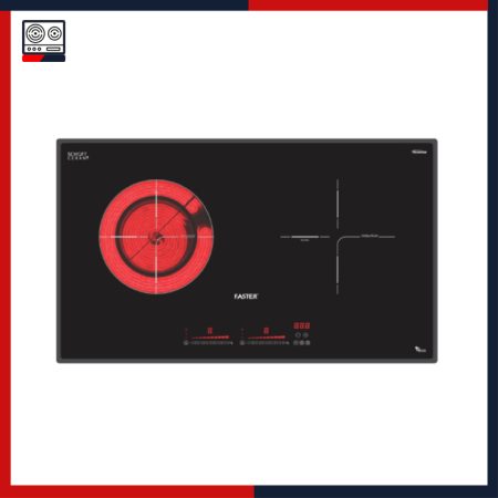 Thiết kế Bếp từ kết hợp hồng ngoại Faster FSMIX288