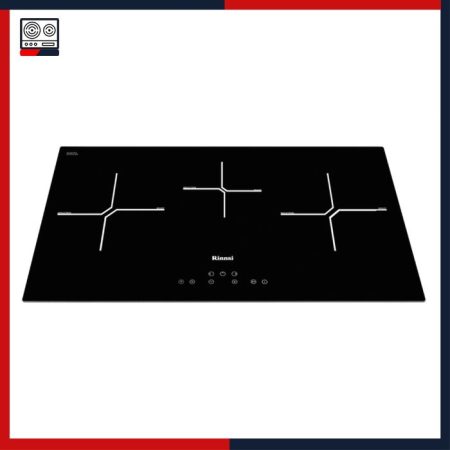 Bếp âm điện từ 3 vùng nấu Rinnai RB-7013H-CB bep nhap khau gia tot, Bếp Rinnai đa vùng nấu