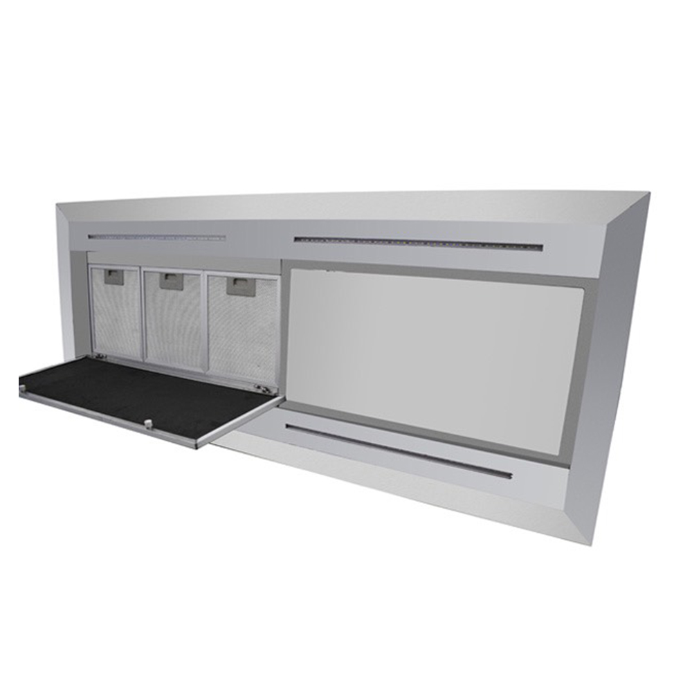 Máy hút mùi kính toa treo độc lập KAFF KF-IS1500S LUX - Ảnh 2