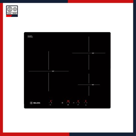 Bếp điện từ 3 vùng nấu MI 593 BN