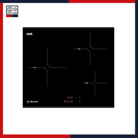 Bếp điện từ 3 vùng nấu Malloca MH-03I N