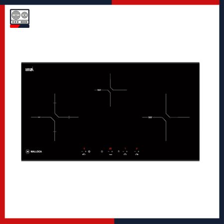 Bếp kính âm 2 từ và 1 điện MH-03IR N