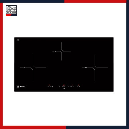 Bếp điện từ hồng ngoại đôi Malloca MH-03IRB S