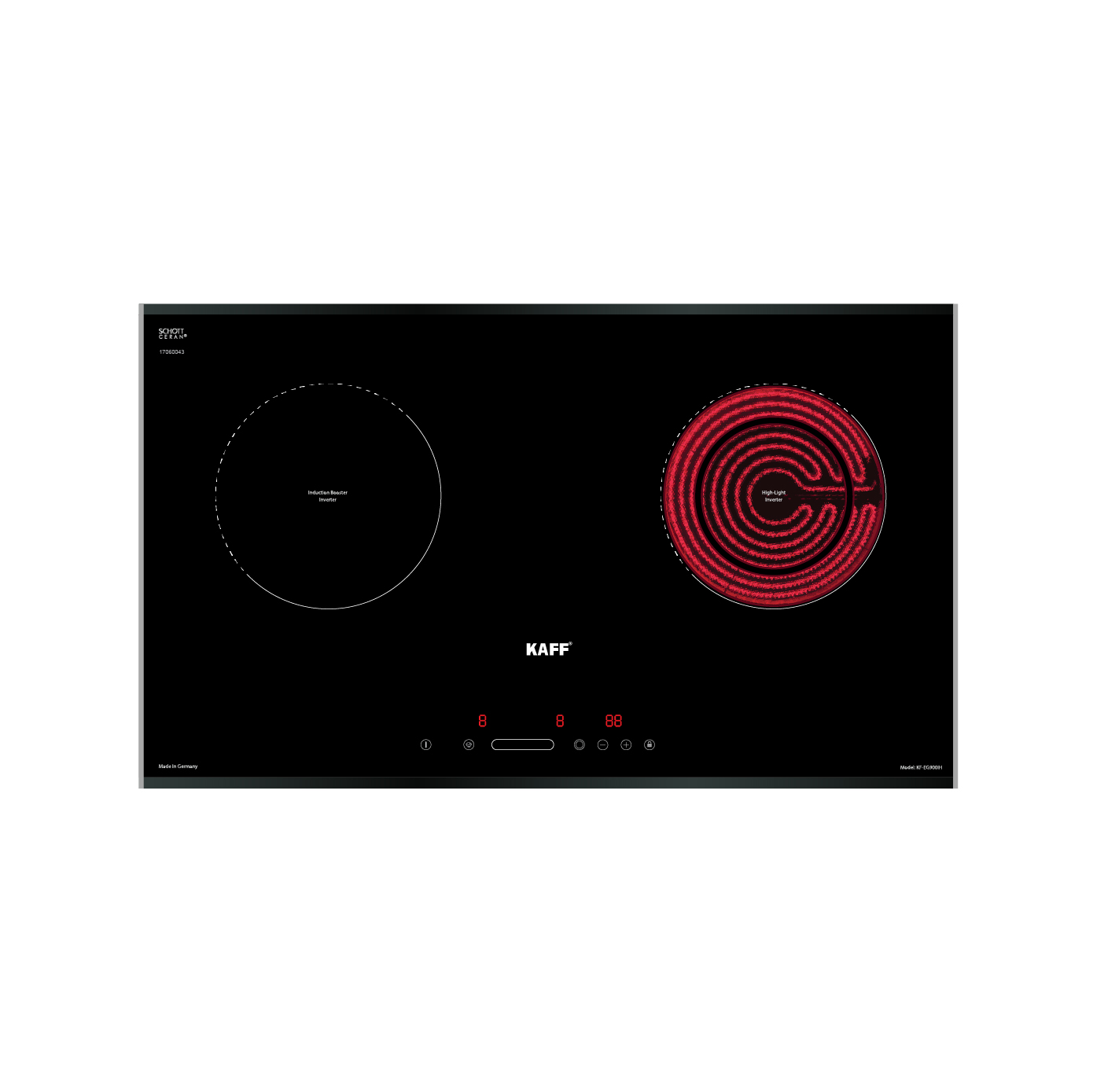 Bếp điện từ hồng ngoại đôi KAFF KF-EG900IH