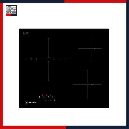 Bếp hồng ngoại 3 vùng nấu Malloca MR 593