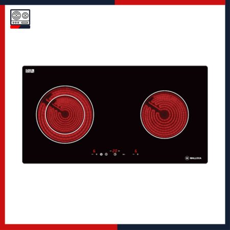 Bếp hồng ngoại đôi Malloca MH-02R