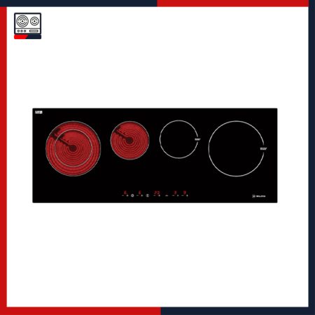 Bếp điện từ hồng ngoại 4 vùng nấu Malloca MH-04IR
