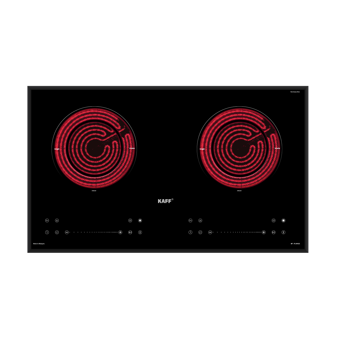 Bếp hồng ngoại đôi KAFF KF-FL101CC - Ảnh 2
