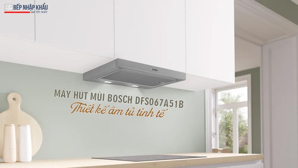 Máy hút mùi âm tủ Bosch