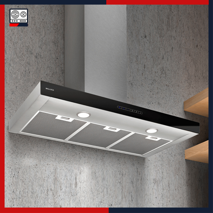 Máy hút mùi đảo Malloca áp tường MIN F-205
