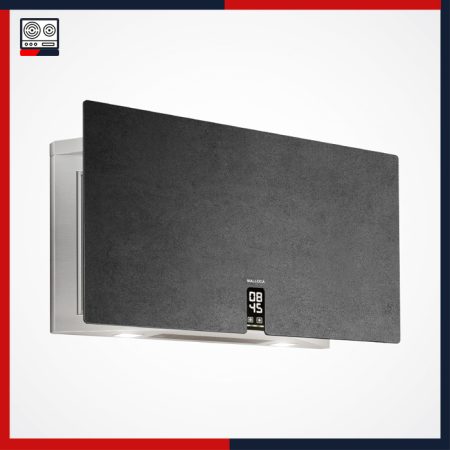 Máy hút mùi đảo Malloca áp tường TIME K-15 NERO